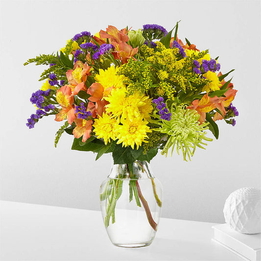 Marmalade Skies Bouquet – The Warrenton Florist, Warrenton VA