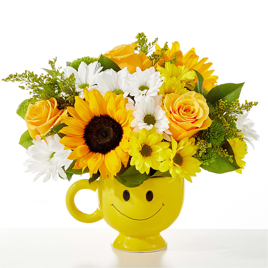 Be Happy Bouquet – The Warrenton Florist, Warrenton VA
