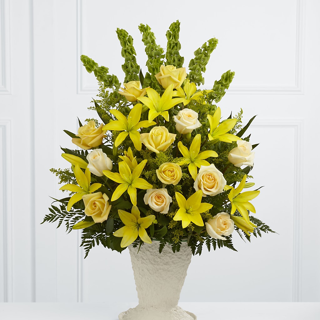 Golden Memories Arrangement – The Warrenton Florist, Warrenton VA