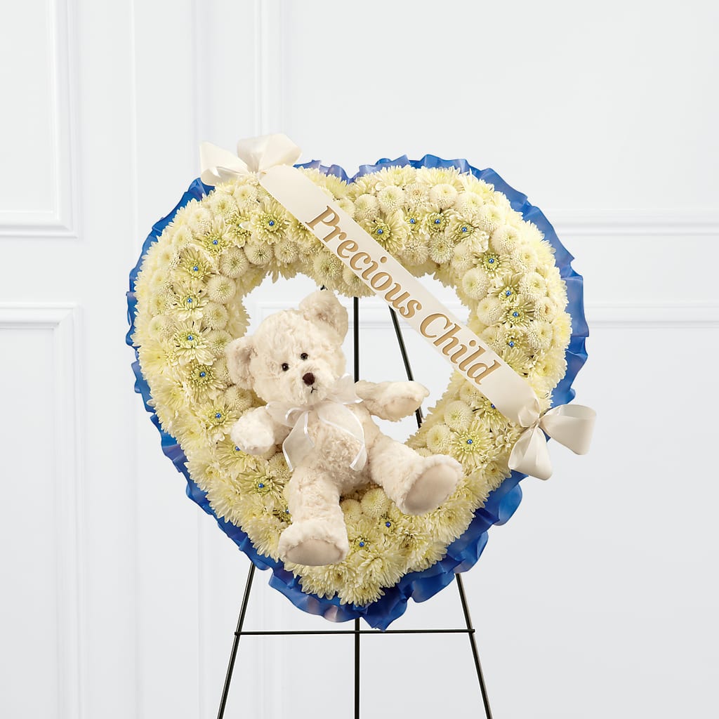 Precious Child Standing Heart – The Warrenton Florist, Warrenton VA