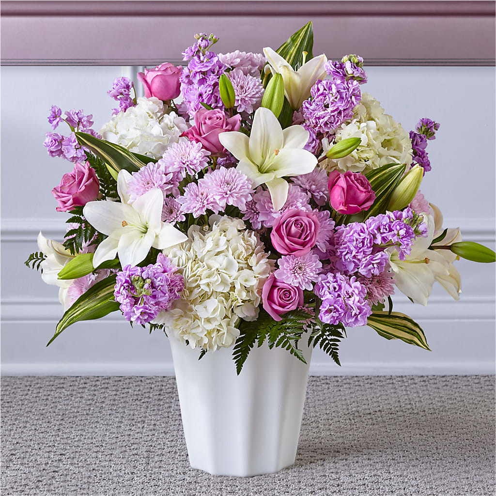Heaven Sent Floor Basket – The Warrenton Florist, Warrenton VA