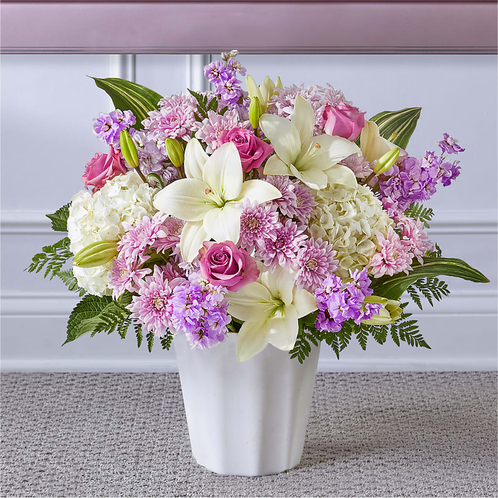 Heaven Sent Floor Basket – The Warrenton Florist, Warrenton VA