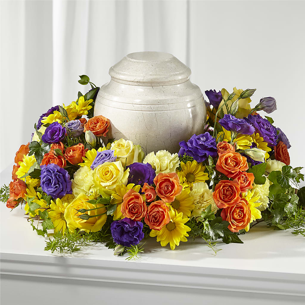 Blossoms of Remembrance Cremation Adornment – The Warrenton Florist, Warrenton VA