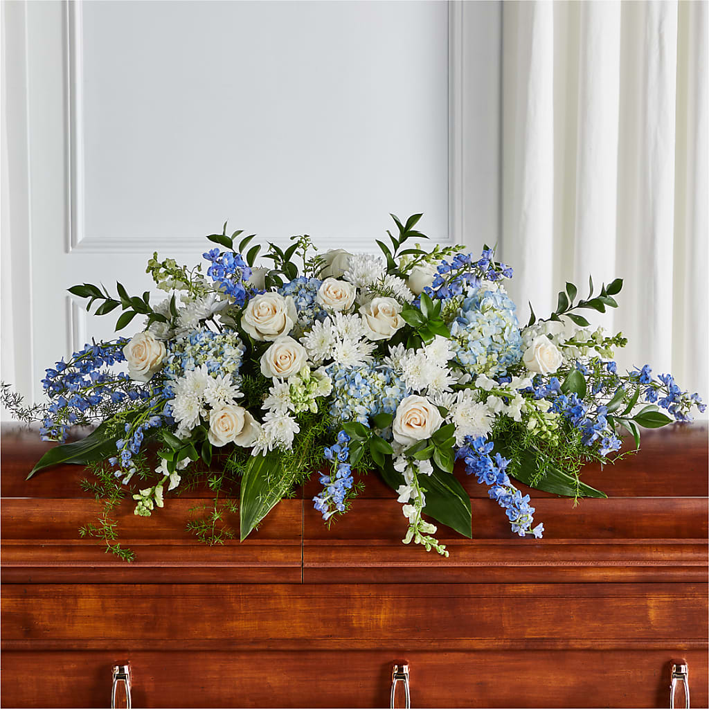 Timeless Essence Casket Spray – The Warrenton Florist, Warrenton VA