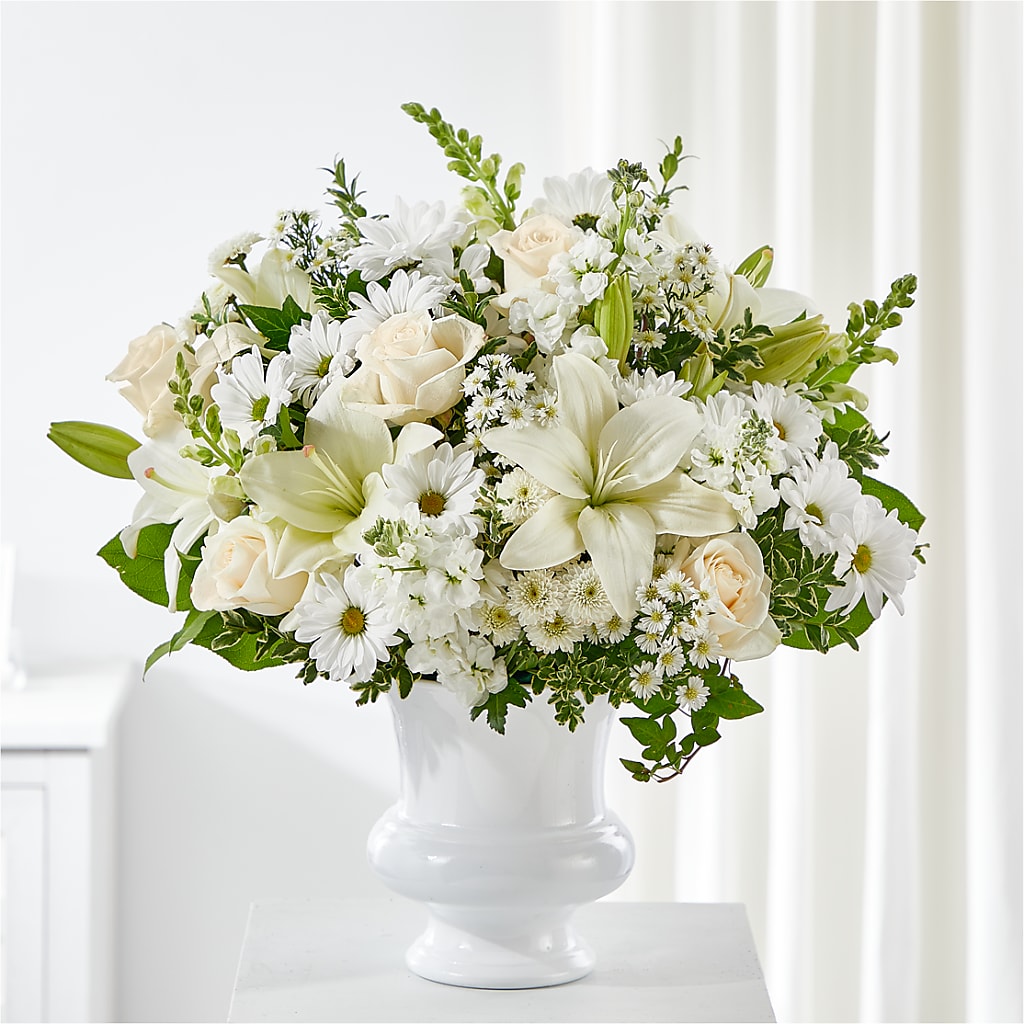 Uplifting Urn Arrangement – The Warrenton Florist, Warrenton VA