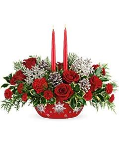 Winter's Eve Centerpiece