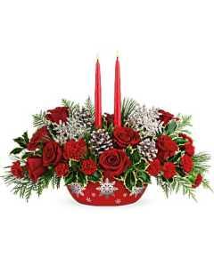 Winter's Eve Centerpiece