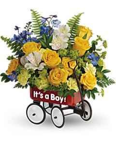 Sweet Little Wagon Bouquet – The Warrenton Florist, Warrenton VA