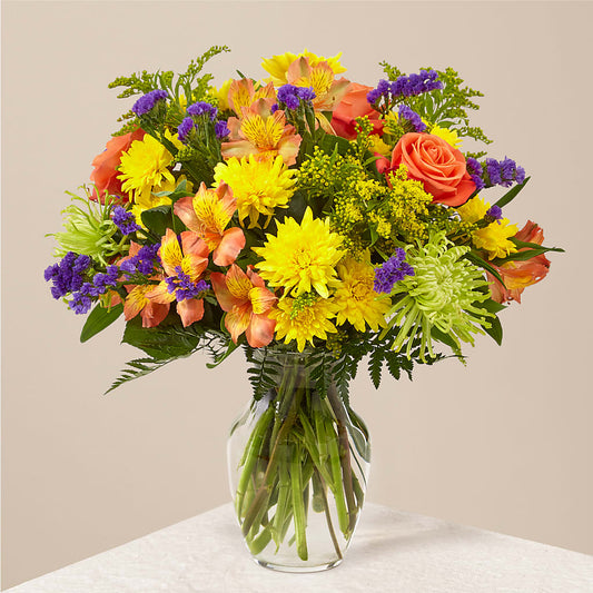 Marmalade Skies Bouquet –  The Warrenton Florist, Warrenton VA