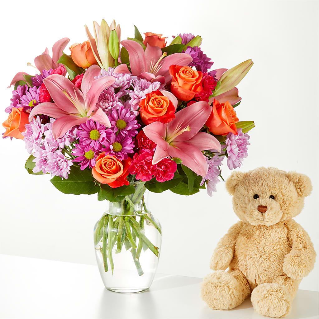 One and Only Bouquet and Bear Bundle –  The Warrenton Florist, Warrenton VA