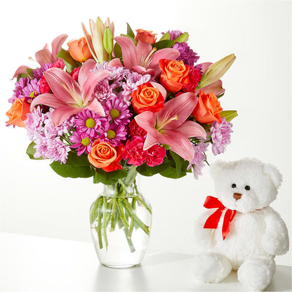 One and Only Bouquet and Bear Bundle –  The Warrenton Florist, Warrenton VA