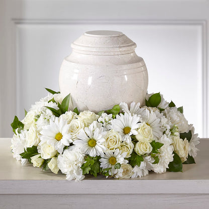 Ivory Gardens Cremation Adornment –  The Warrenton Florist, Warrenton VA