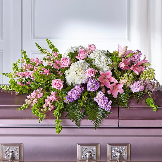 Life's Gratitude Casket Spray –  The Warrenton Florist, Warrenton VA