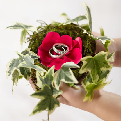 Lila Rose Ring Nest –  The Warrenton Florist, Warrenton VA