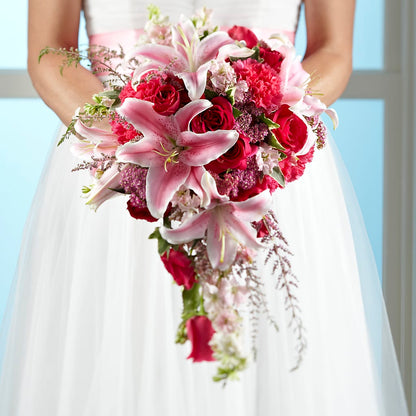 Lily & Rose Bouquet –  The Warrenton Florist, Warrenton VA