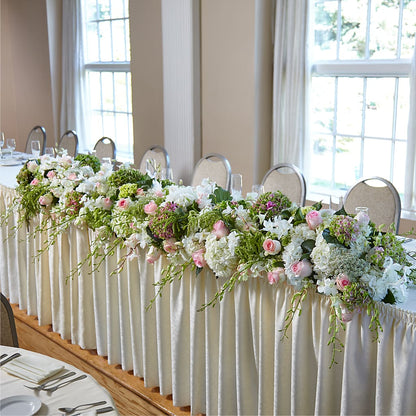 State of Joy Head Table Arrangement –  The Warrenton Florist, Warrenton VA